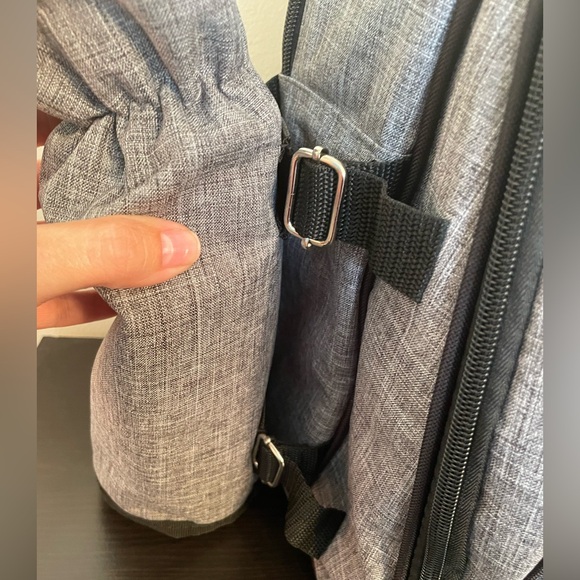 Gray Picnic Backpack for Four - Picture 14 of 14